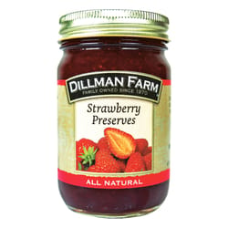 Dillman Farm All Natural Strawberry Preserves 16 oz Jar