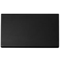 Laurey Contemporary/Modern Rectangle Edge Pull 2 in. Matte Black 1 pk