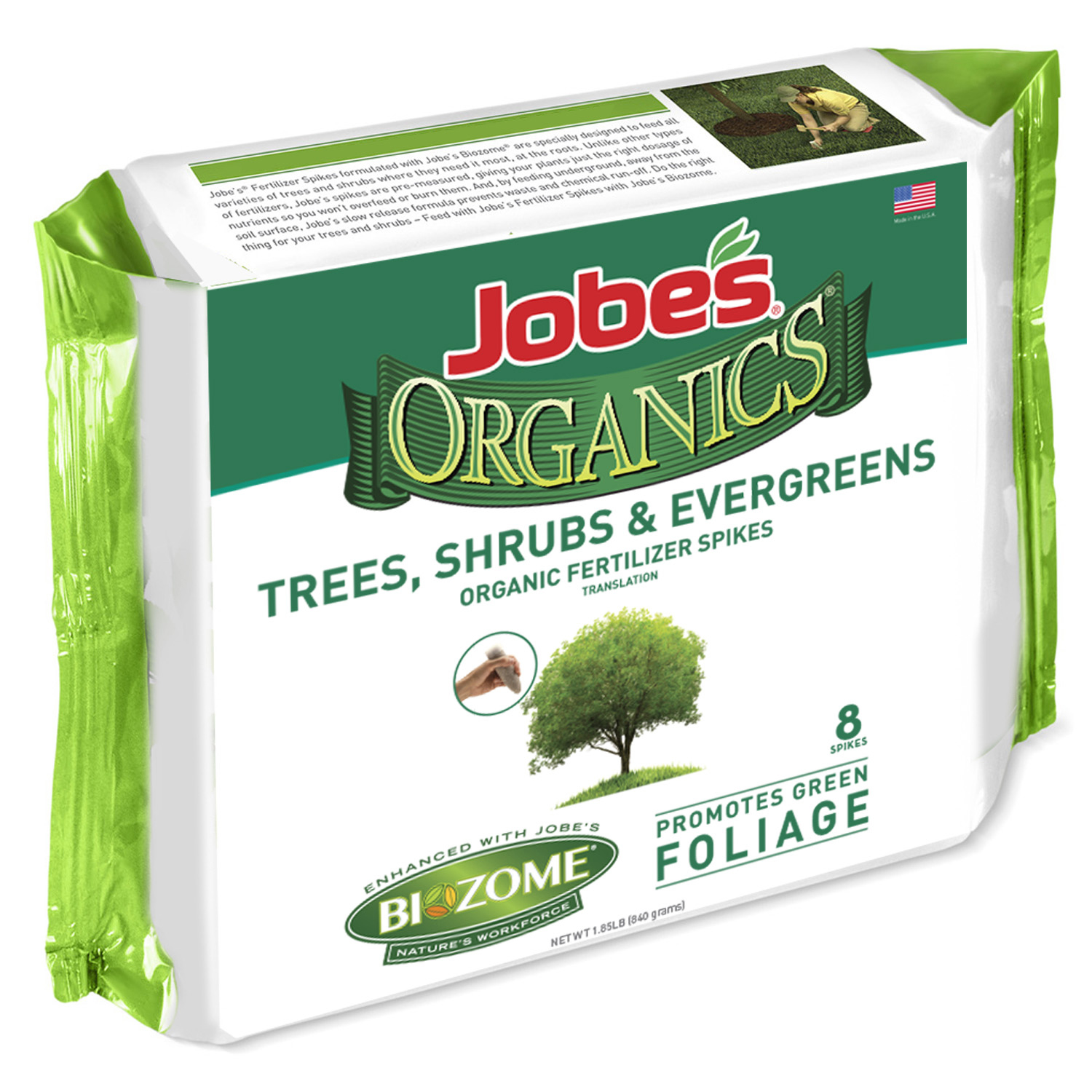 UPC 073035012102 product image for Jobe's Organics Spikes Organic Root Feeder 2 lb. | upcitemdb.com