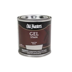 Old Masters Semi-Transparent Aged Oak Oil-Based Alkyd Gel Stain 1/2 pt