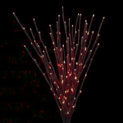Celebrations Platinum LED Red Light Burst 32 in. Yard Decor