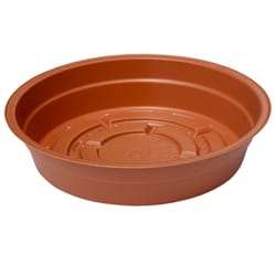 Curtis Wagner Plastics 6 in. D Vinyl Plant Saucer Terracotta