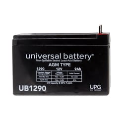 Universal Power Group Sealed Lead-Acid 12-Volt 12 V 9 mAh Battery UB1290 1 pk