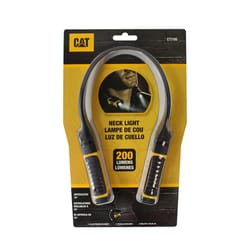 Cat 200 lm Black/Yellow Neck Light AA Battery