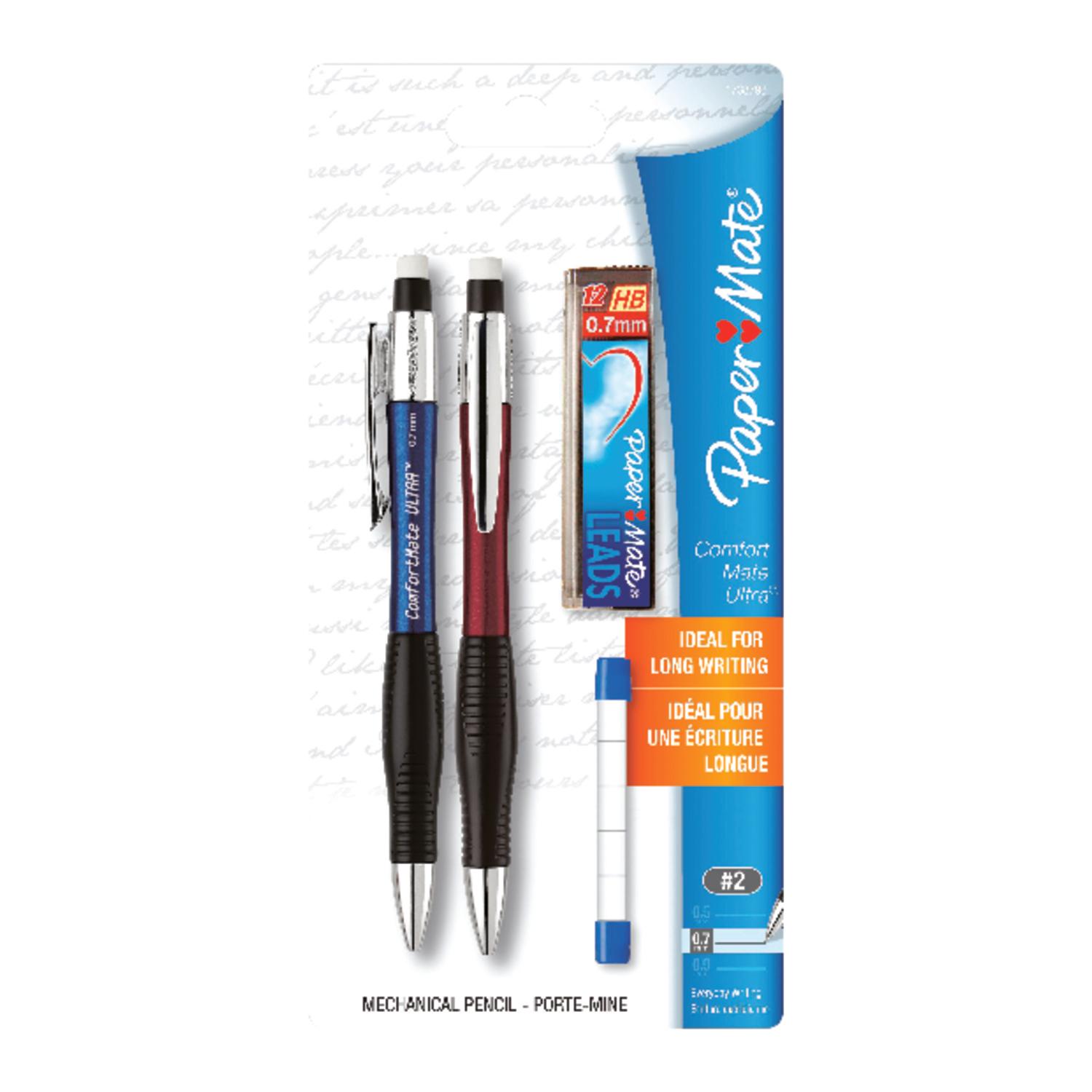 UPC 071641615076 product image for Papermate 0.7mm Comfortmate Ultra Mechanical Pencil Starter Set (1738796) | upcitemdb.com