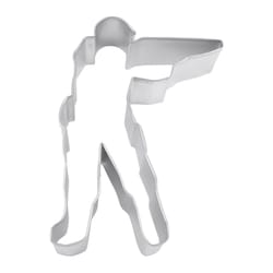 R&M International Corp International Corp 5 in. L Soldier/Hunter Cookie Cutter Silver 1 pc
