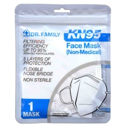 Dr. Family KN95 Face Mask 1 pk