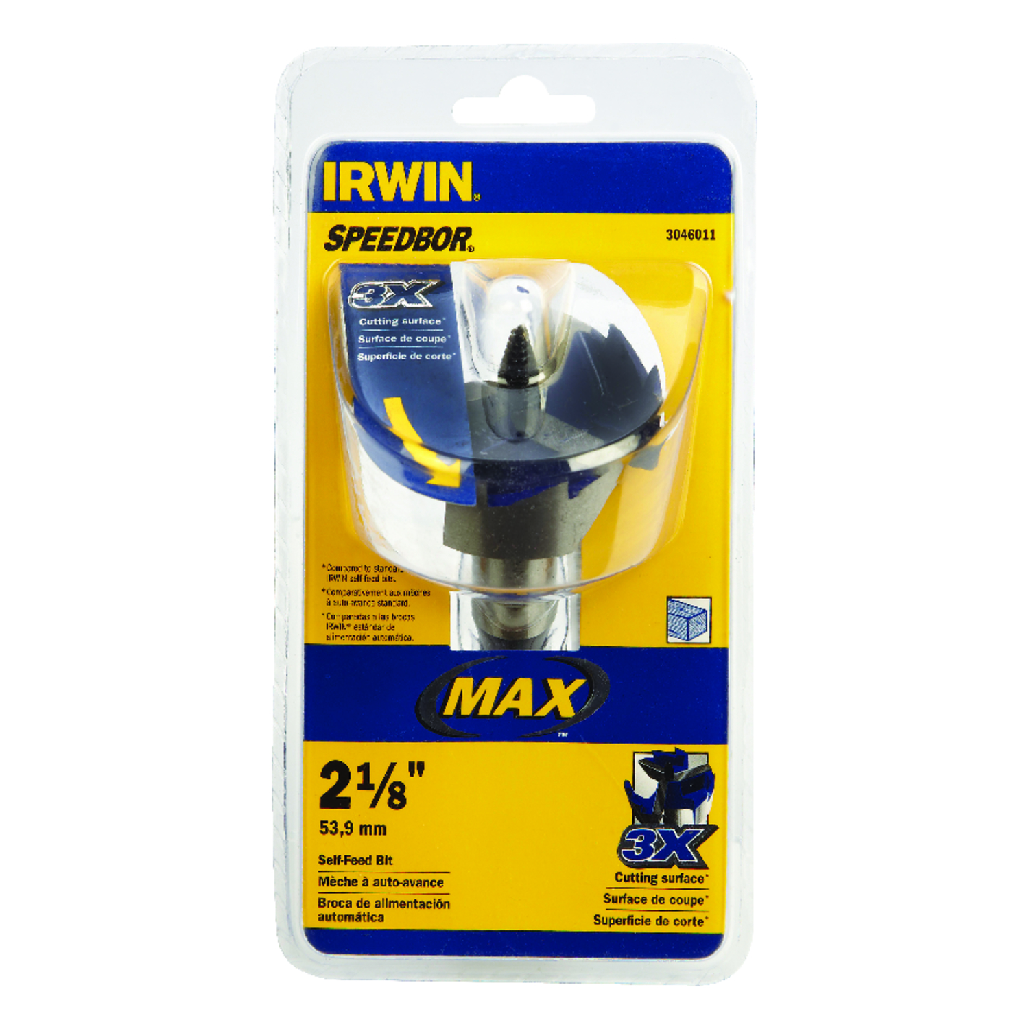 Irwin Speedbor 2-1/8 in. Hardened Steel Hole Cutter 1 pc
