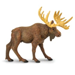 Safari Ltd. Wild Safari Moose Toy Brown