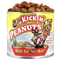 Ass Kickin' Habanero Pepper Peanuts 12 oz Canister