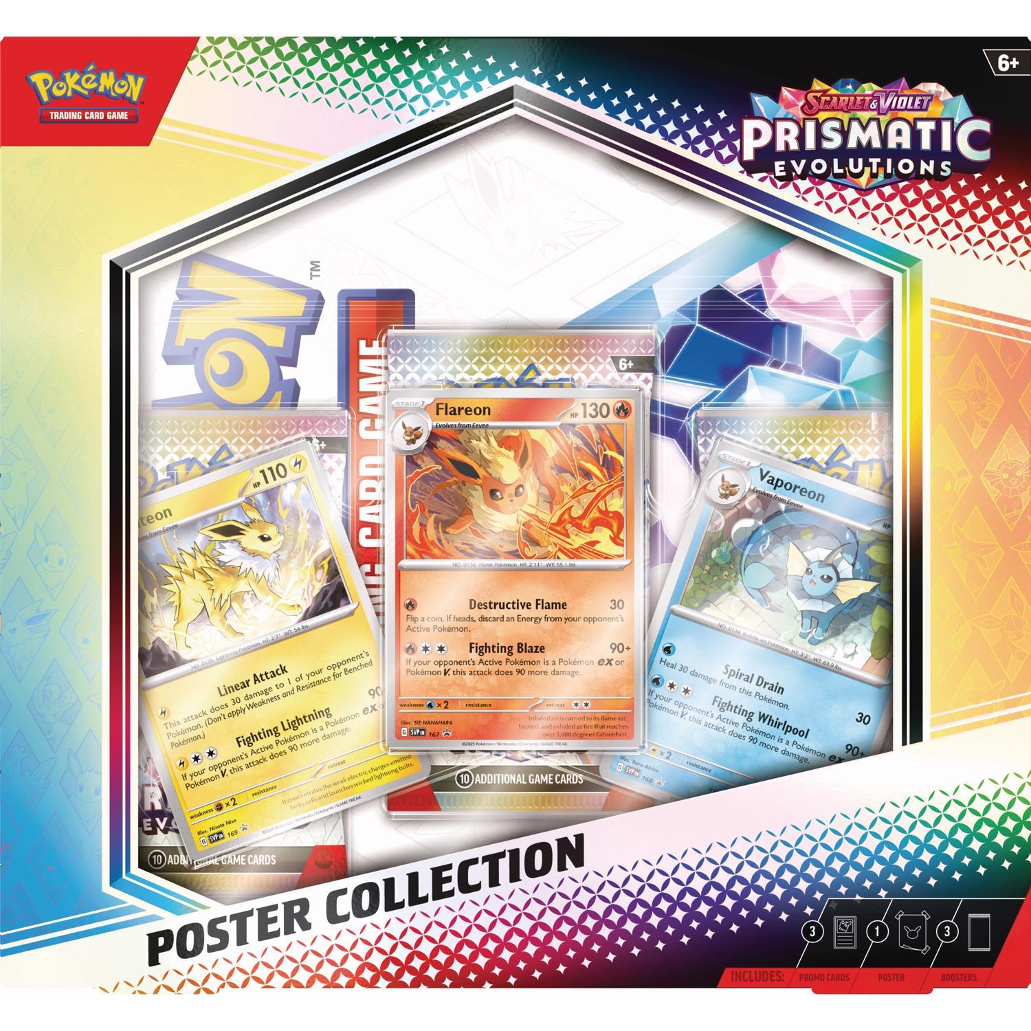 Pokemon Prismatic Evolutions Elite Trainer Box Trading Cards Pokemon Prismatic Evolutions Elite Trainer Box Trading Cards