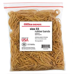 Office Depot Size 33 Rubber Bands 16 oz