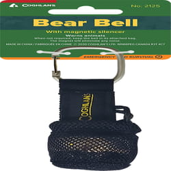 Coghlan's Black/Gray Bear Bell 1 pk