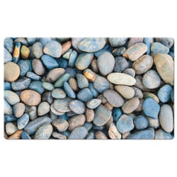 Americo Home Eversoft 18 in. W X 30 in. L Multi-Color River Rocks Anti-Fatigue Mat