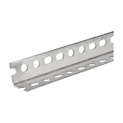SteelWorks 1-1/2 in. W X 48 in. L Steel Slotted Angle