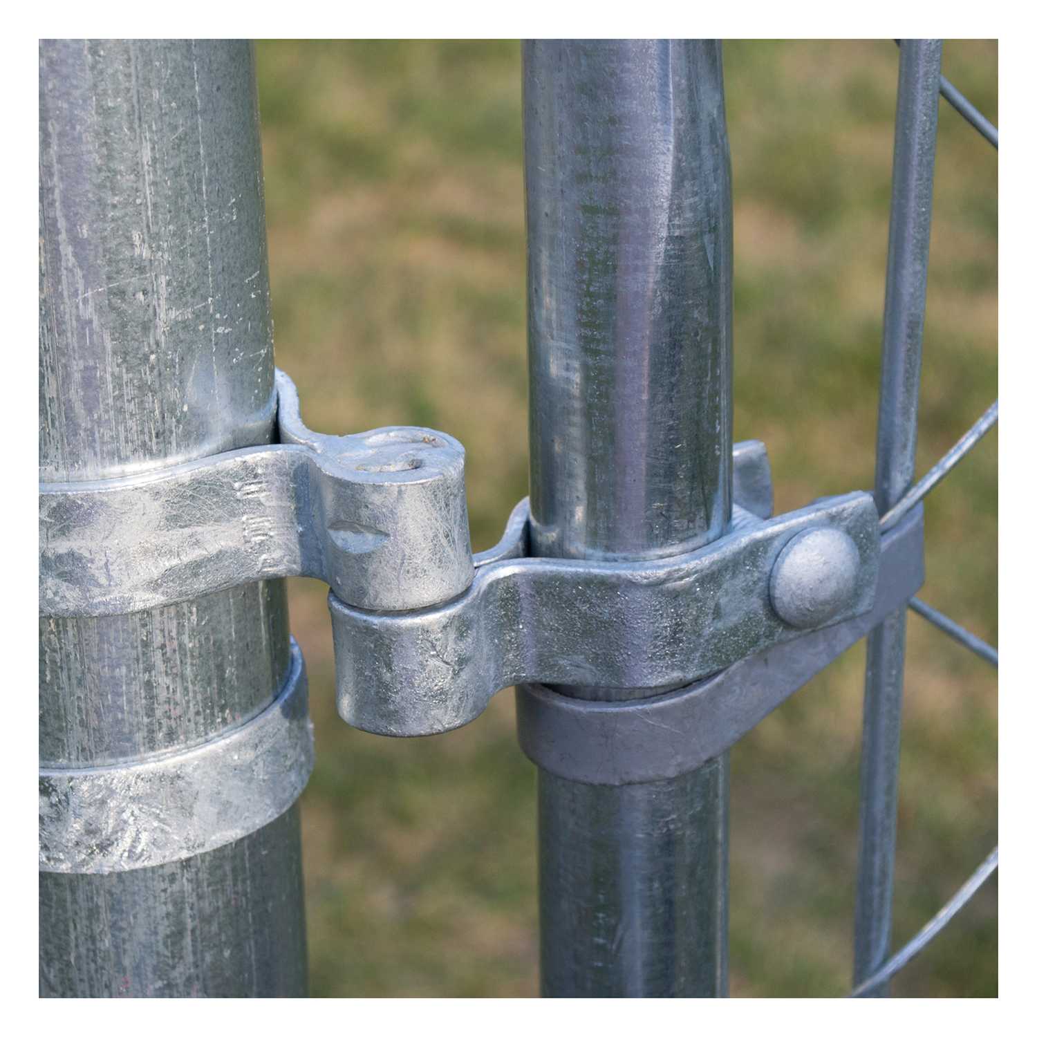 YardGard Steel Chain Link Gate Hinge Clamp 1 pk - Ace Hardware