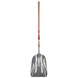 ACE 63 in. Aluminum Scoop General Purpose Shovel Wood Handle