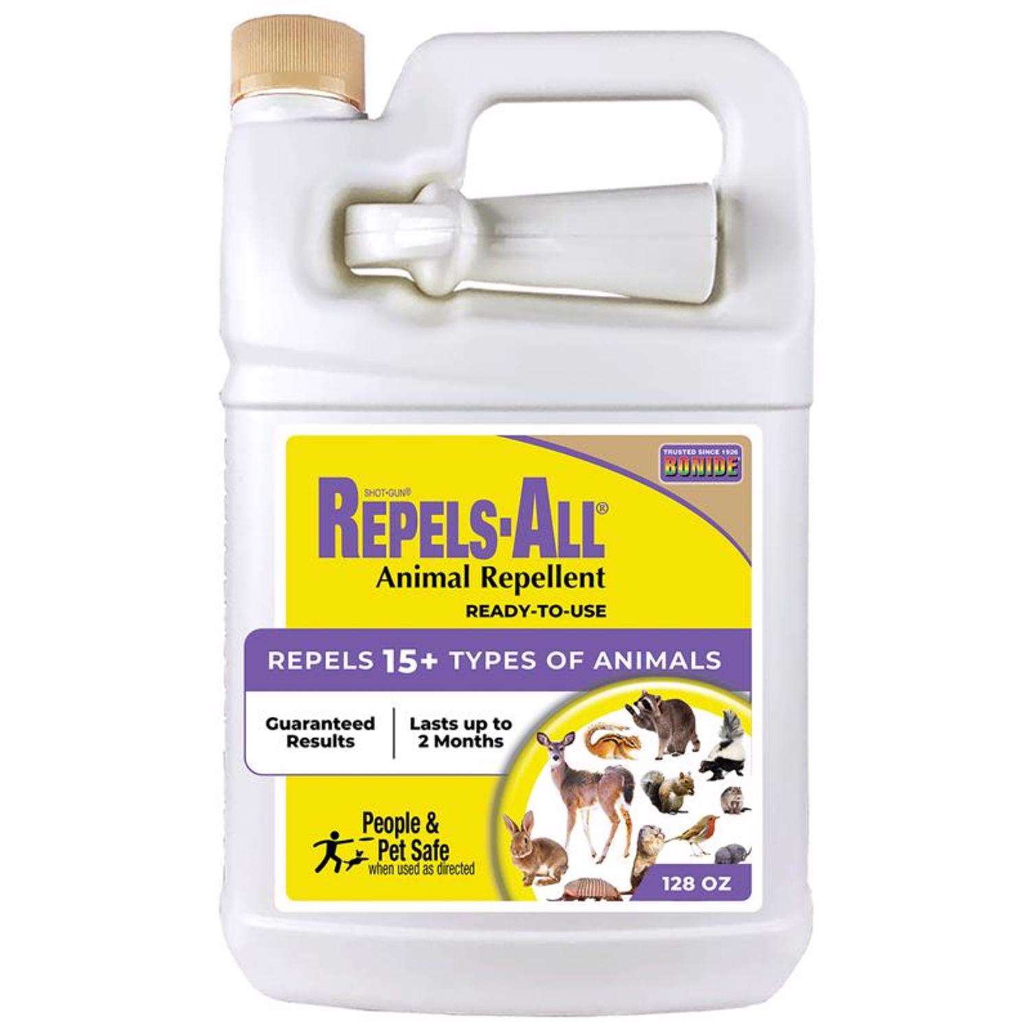 Bonide RepelsAll Animal Repellent Liquid For Most Animal Types 128 oz
