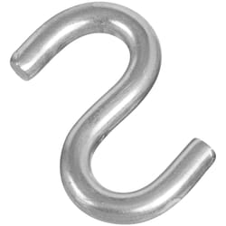 National Hardware Silver Stainless Steel 2 in. L Open S-Hook 135 lb 1 pk