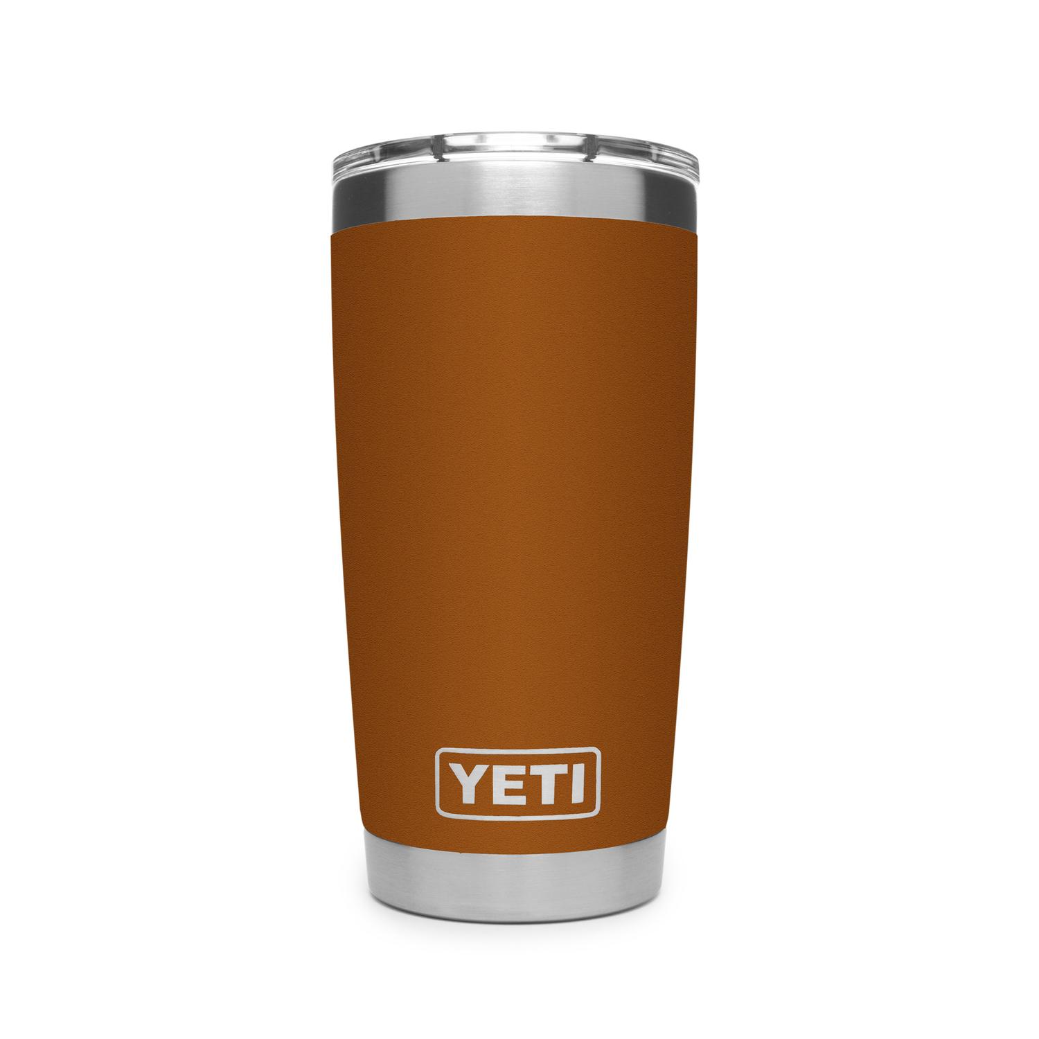 orange yeti cup 20 oz