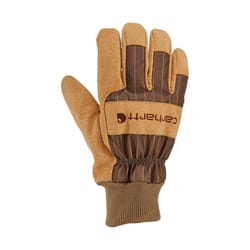 Carhartt M Cotton Brown Cold Weather Gloves