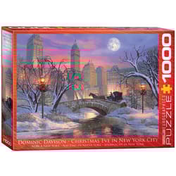 Eurographics Christmas Eve in New York City Jigsaw Puzzles Multicolored 1000 pc