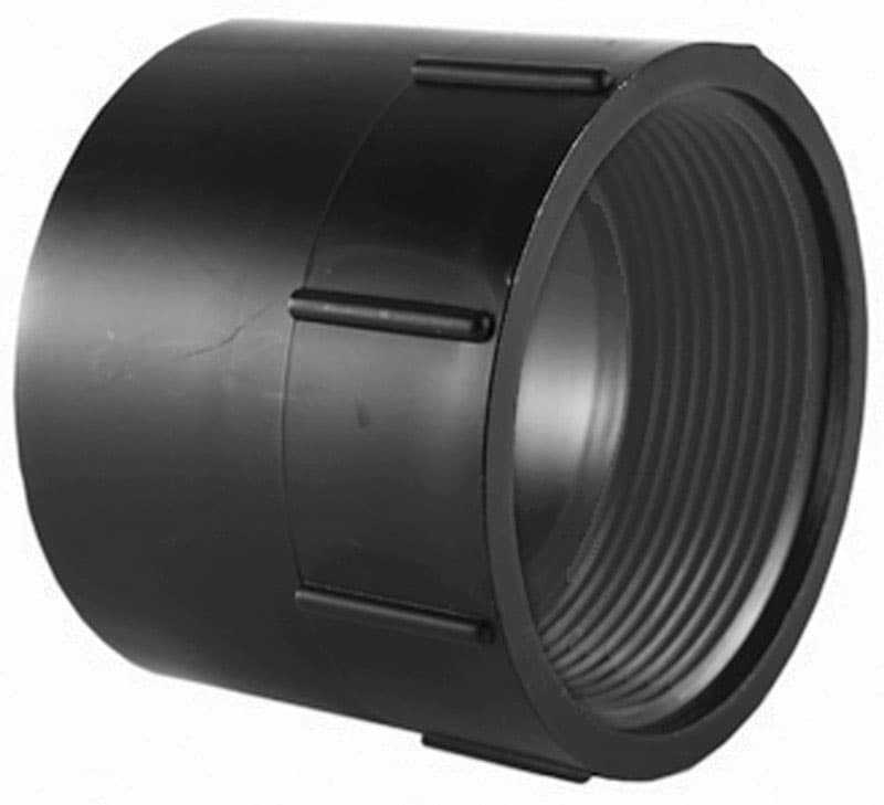 ABS001010600 Charlotte Pipe 1-1/2 in. Hub X 1-1/2 in. D FPT ABS sku ABS001010600