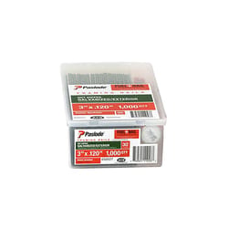 Paslode RounDrive 3 in. L Angled Strip Hot-Dip Galvanized Fuel and Nail Kit 30 deg 1000 pk