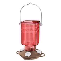 Nature's Way Hummingbird 22 oz Glass Antique Nectar Bird Feeder 4 ports