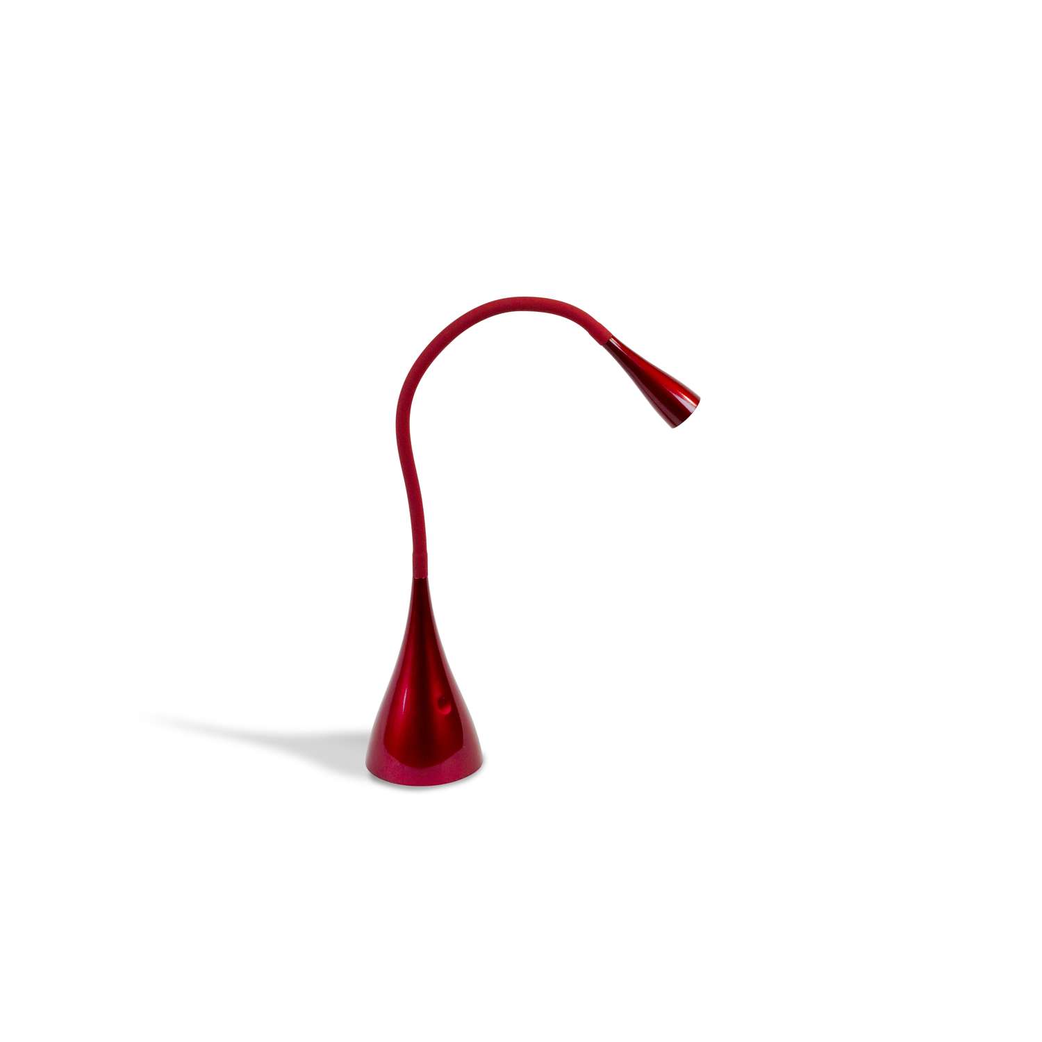 Newhouse Lighting 26 in. Red Gooseneck Desk Lamp Ace Hardware