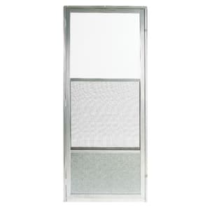 Croft 80 In H X 32 In W Aluminum Mid View Left Hand Outswing