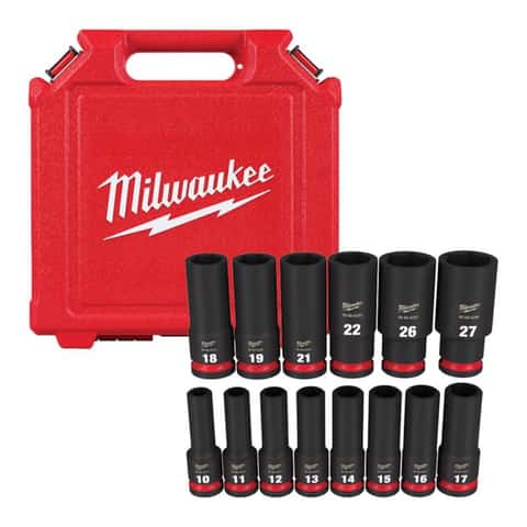 Milwaukee best sale impact sockets