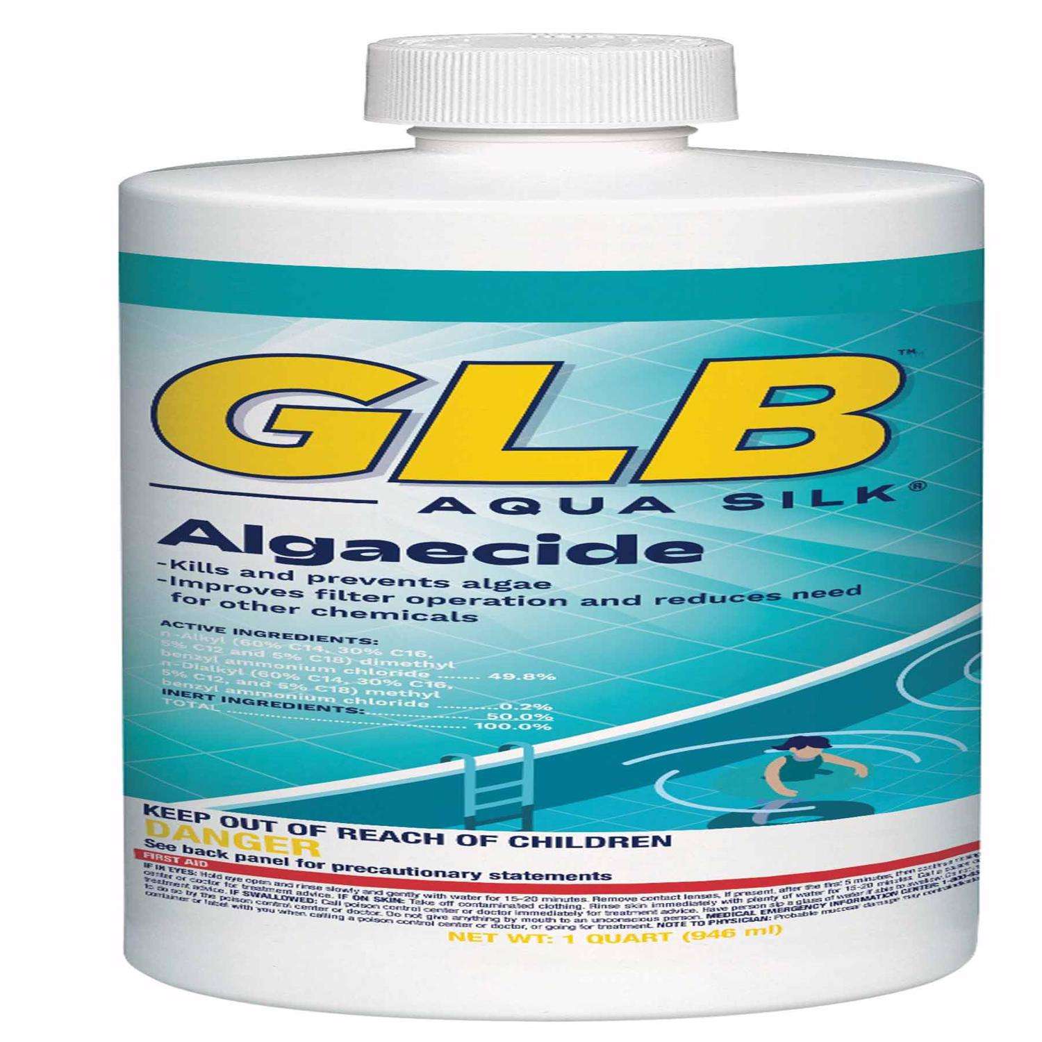 GLB Aqua Silk Liquid Algaecide 32 oz Ace Hardware