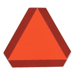 SMV English Red Safety Sign 14 in. H X 14 in. W