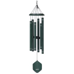 Arabesque Emerald Aluminum 36 in. Wind Chime