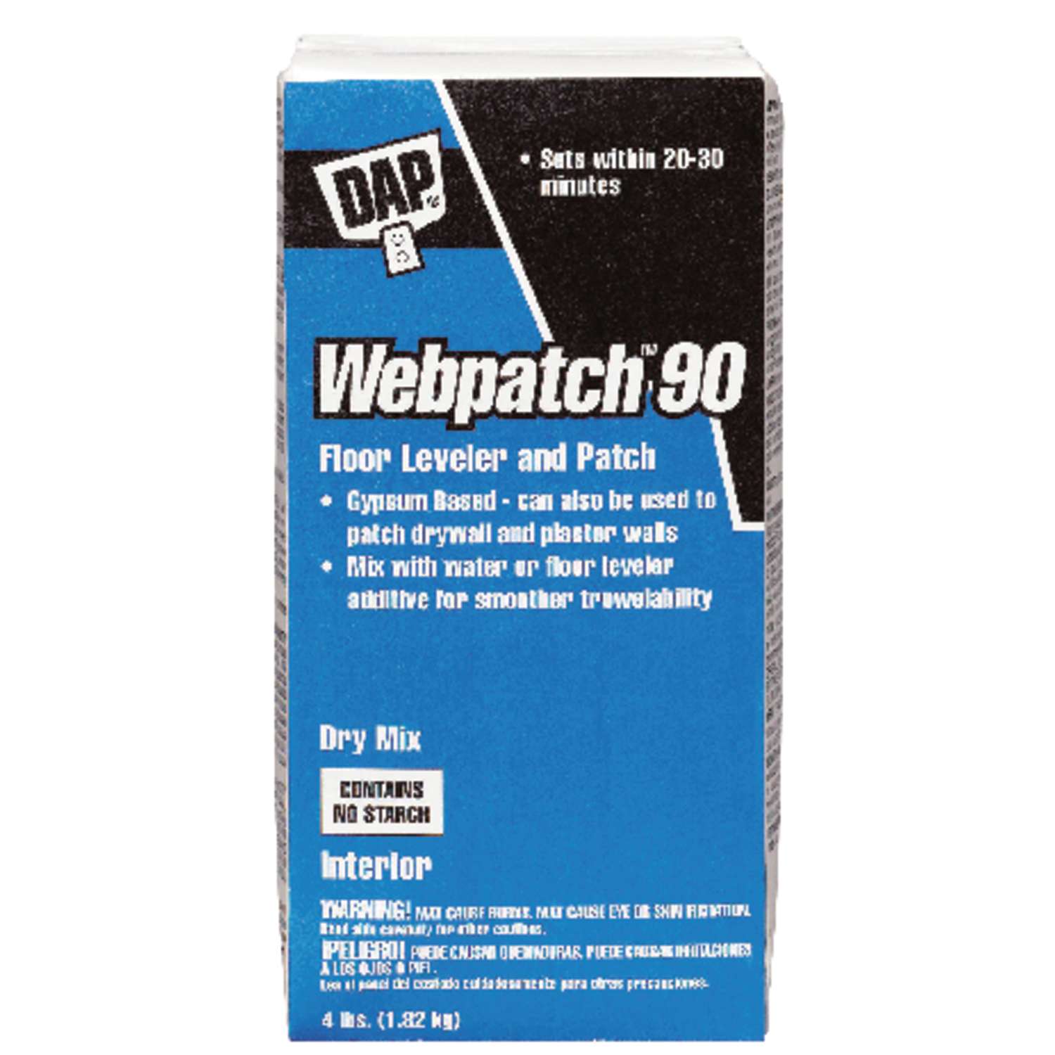Dap Webpatch 90 Off White Patch And Floor Leveler 4 Lb Ace Hardware