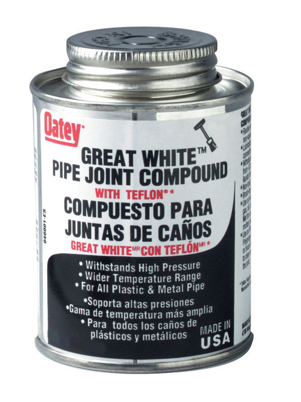 UPC 038753312323 product image for Oatey  16 Oz White Pipe Joint Compound (9D0015553E) | upcitemdb.com