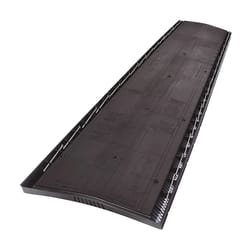 GAF Cobra 0.875 in. H X 11.5 in. W X 48 L Black Plastic Roof Vent