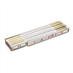 Crescent Lufkin 72 in. L X 5/8 in. W Wood Folding Masonry Rule SAE