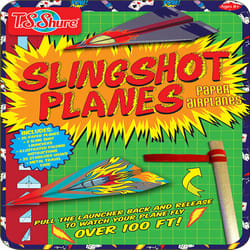 T.S. Shure Slingshot Planes Activity Tin Multicolor