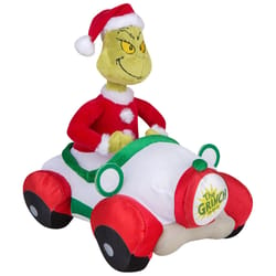 Dr. Suess Multicolored Bump and Go-Grinch in Seussian Car Animated Decor