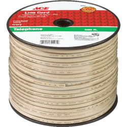 Ace 500 ft. L Ivory Phone Line Cord