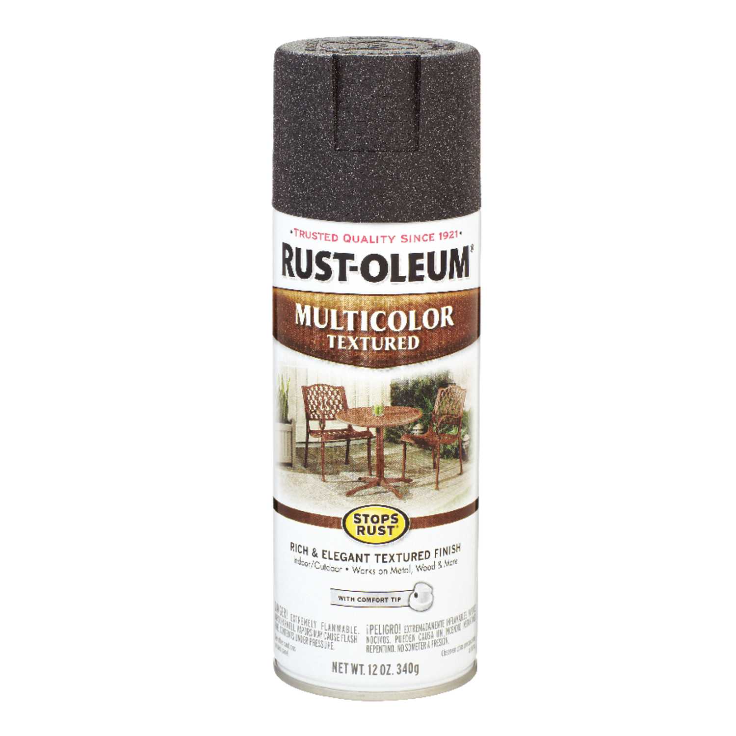 RustOleum Stops Rust Aged Iron Spray Paint 12 oz. Ace Hardware