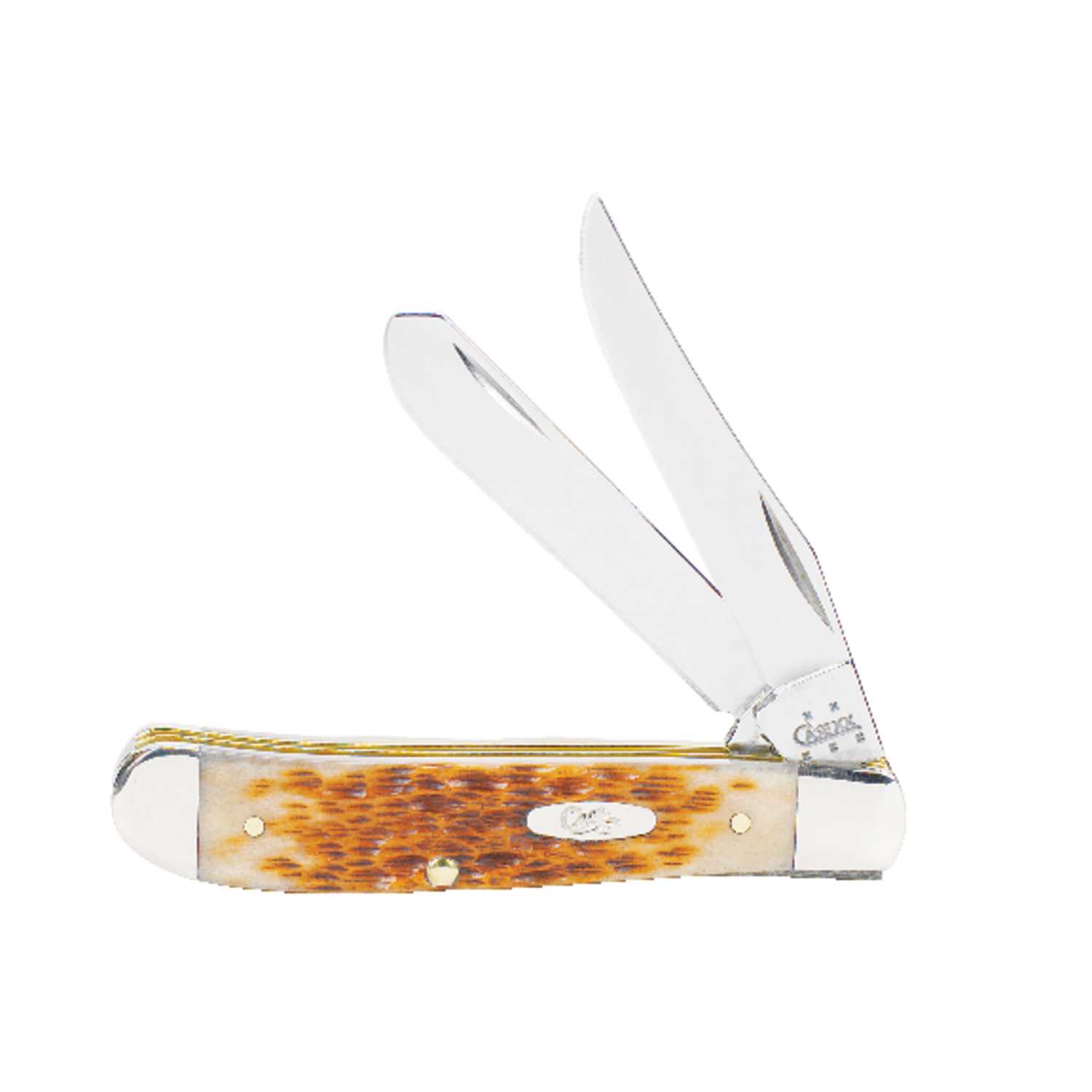 Case Mini Trapper Amber Chrome Vanadium 3 5 in Pocket Case Mini Trapper Amber Chrome Vanadium 3 5 in Pocket