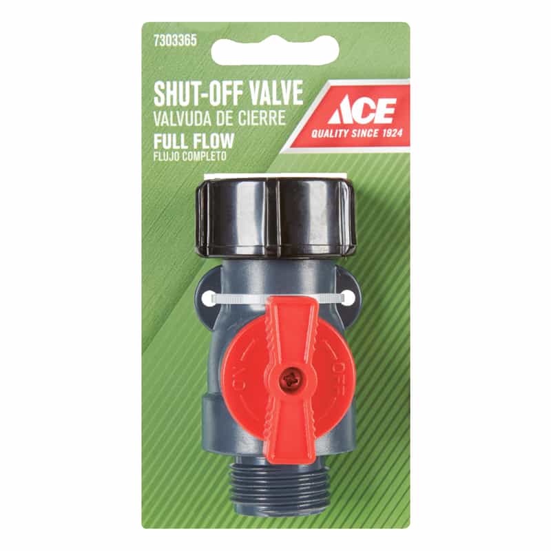 Ace Plastic Threaded Male Hose Shutoff Valve Ace Hardware