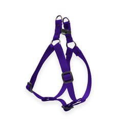 LupinePet Basic Solids Purple Purple Nylon Dog Harness