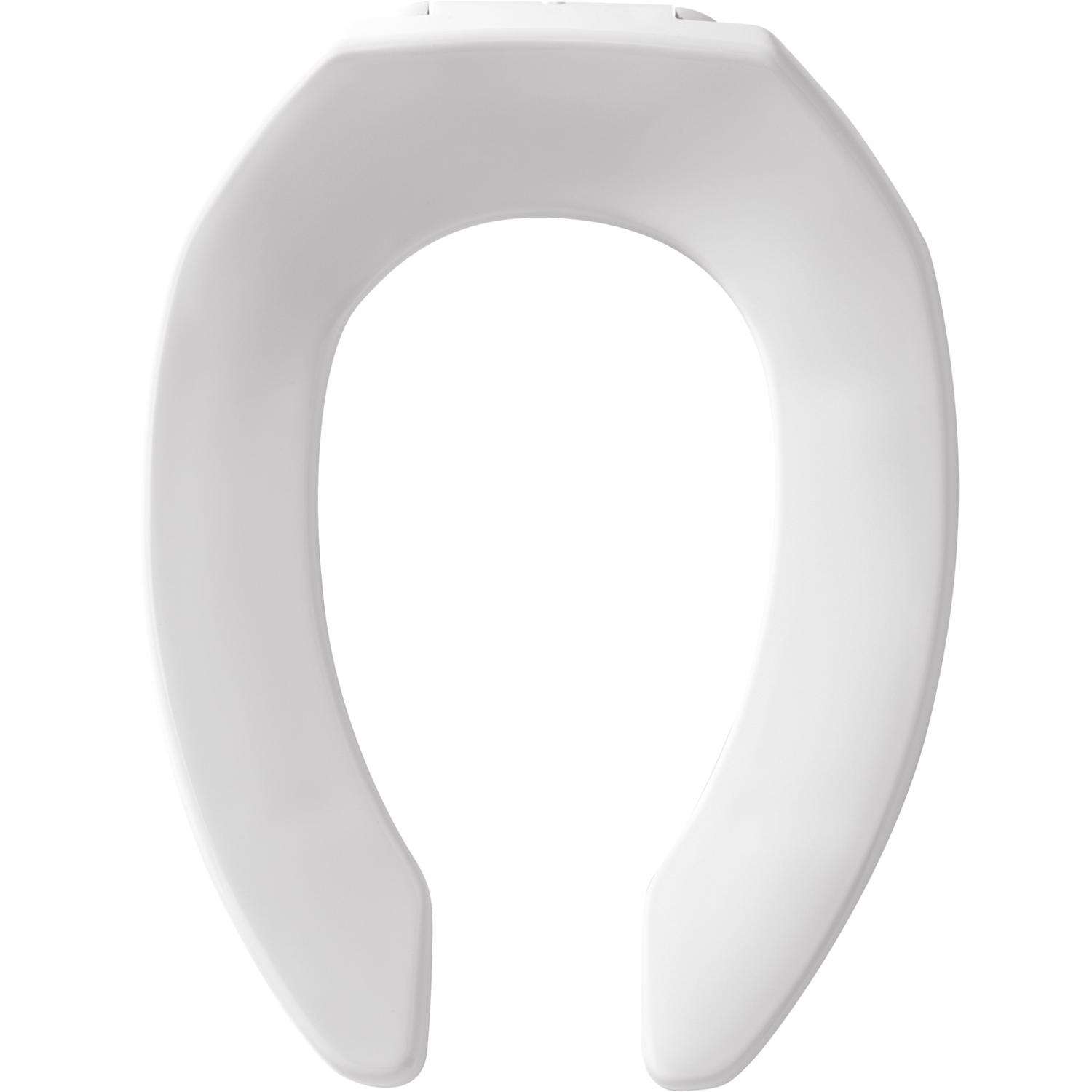 Bemis Elongated White Plastic Toilet Seat Ace Hardware