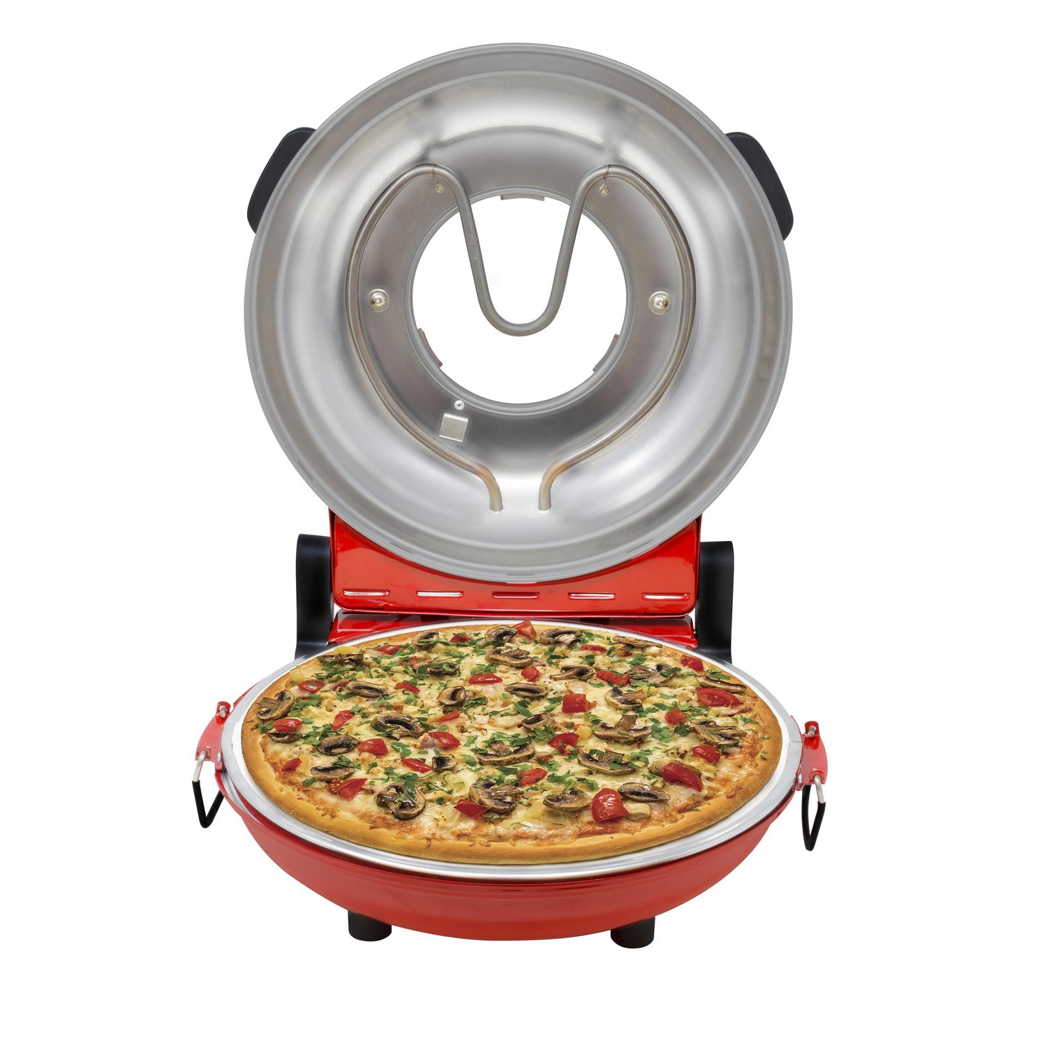 Kalorik Hot Stone Red Electric Pizza Oven Uae Electronic uaeelectronic.com