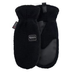 Watson Gloves 3M Recycled Thinsulate M Polyester Bah Bah Black Sheep Black Mittens