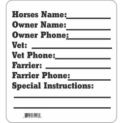 Signs Up English White Informational Sign 11.5 in. H X 12.75 in. W